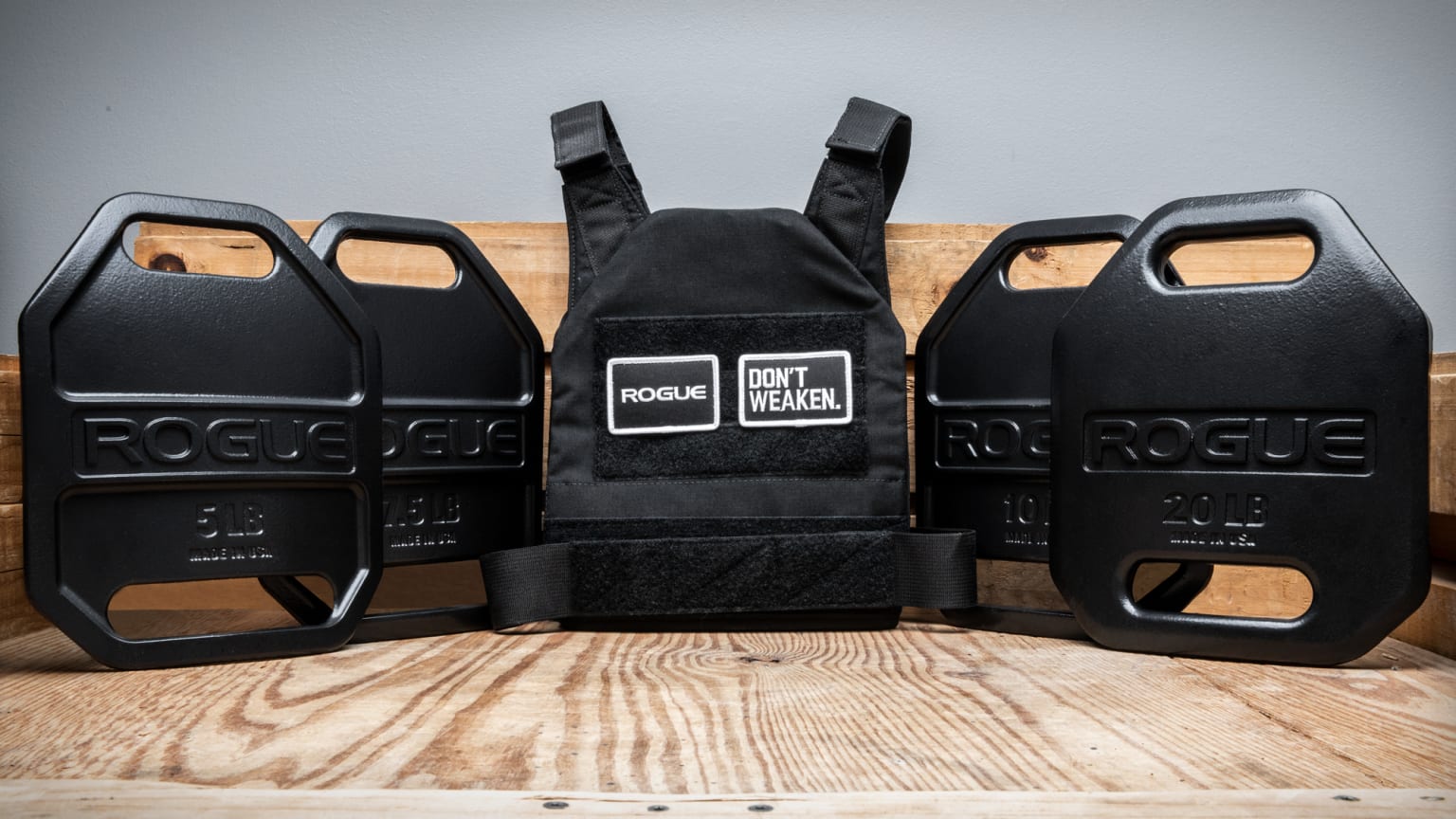 Rogue USA Cast Weight Vest Plates | Rogue Fitness Canada